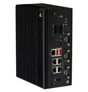 Kompakts Supermicro IoT serveris ar tīkla portiem priekšpusē
