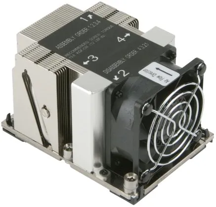 Supermicro procesora dzesētājs ar ventilatoru